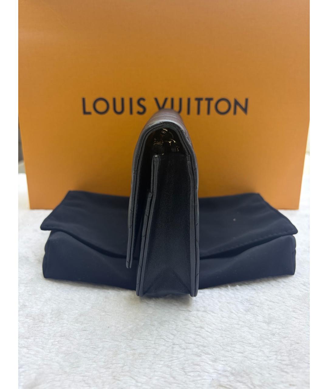 CHANEL Черная кожаная сумка через плечо, фото 4