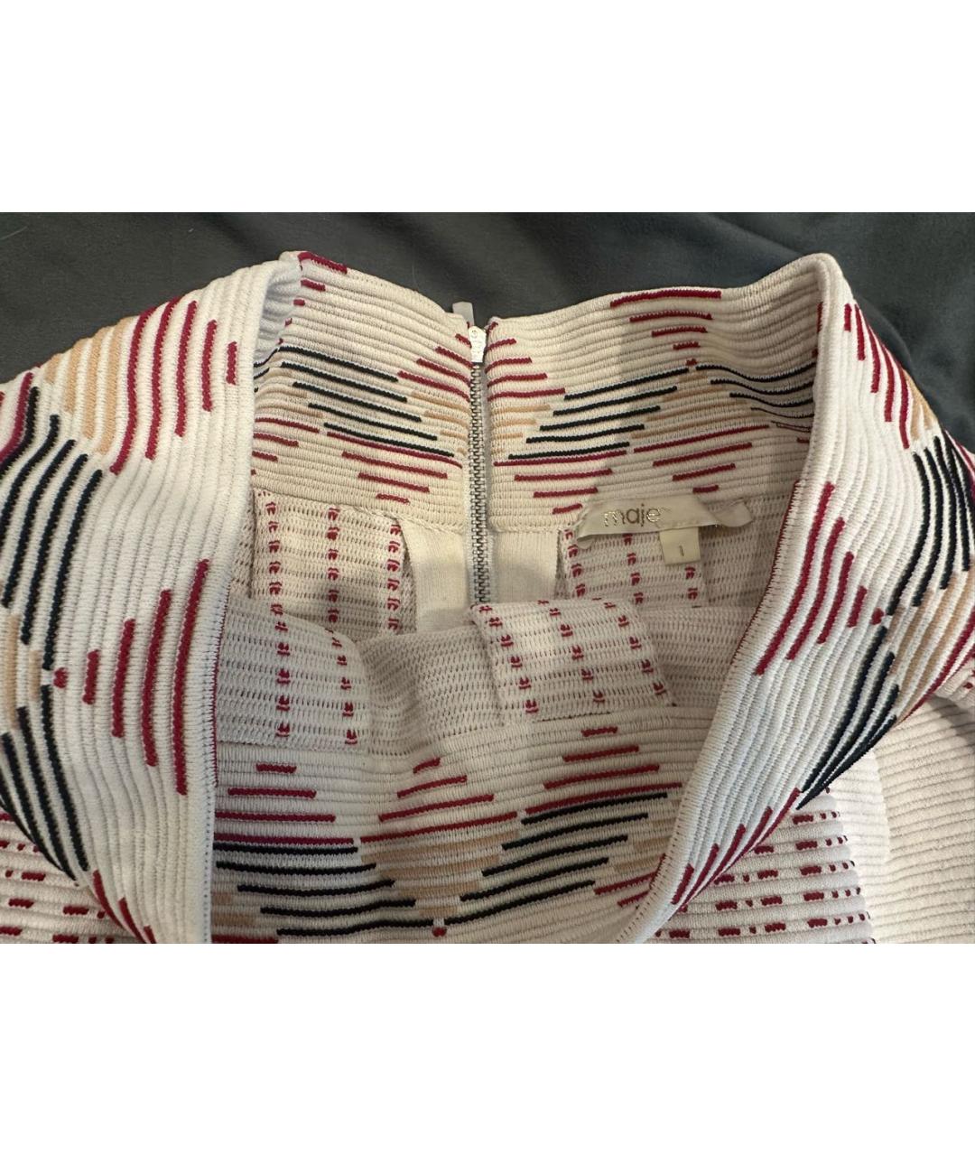 MAJE Белая юбка миди, фото 2