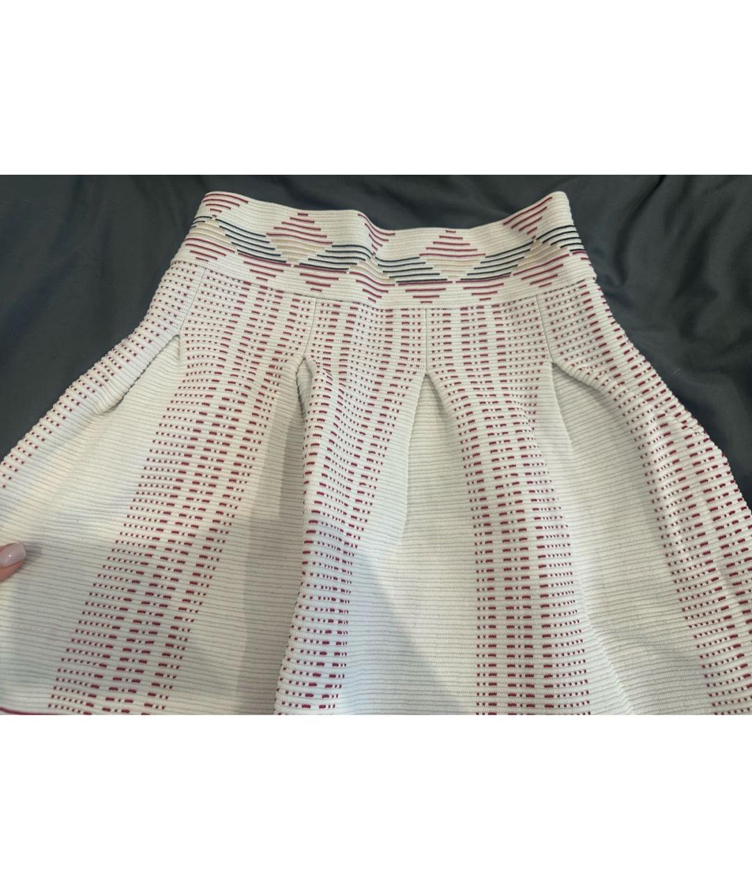 MAJE Белая юбка миди, фото 3