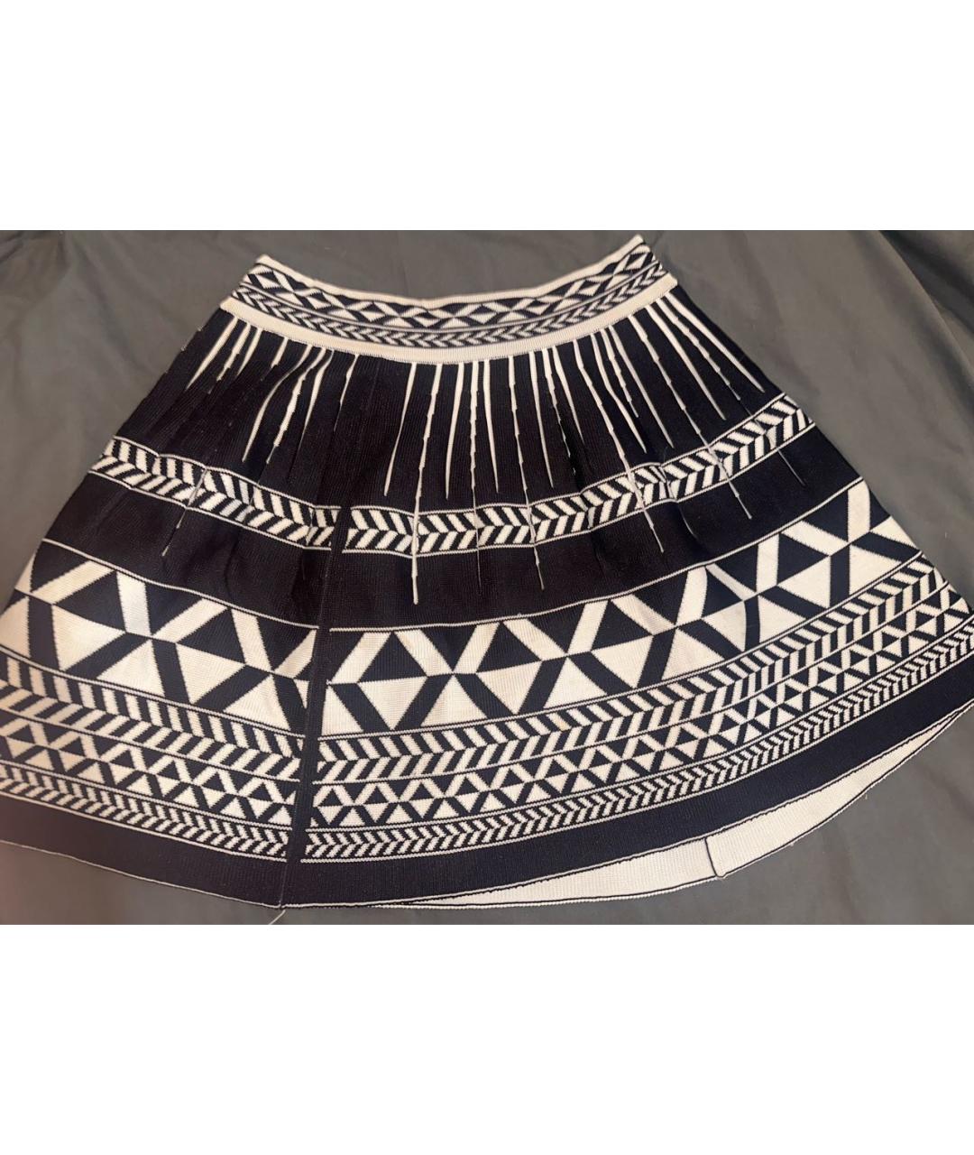 MAJE Черная юбка миди, фото 3