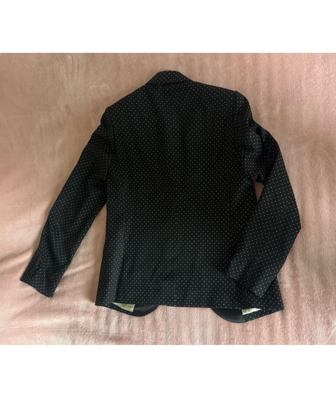 PAUL SMITH Черный шерстяной жакет/пиджак, фото 2