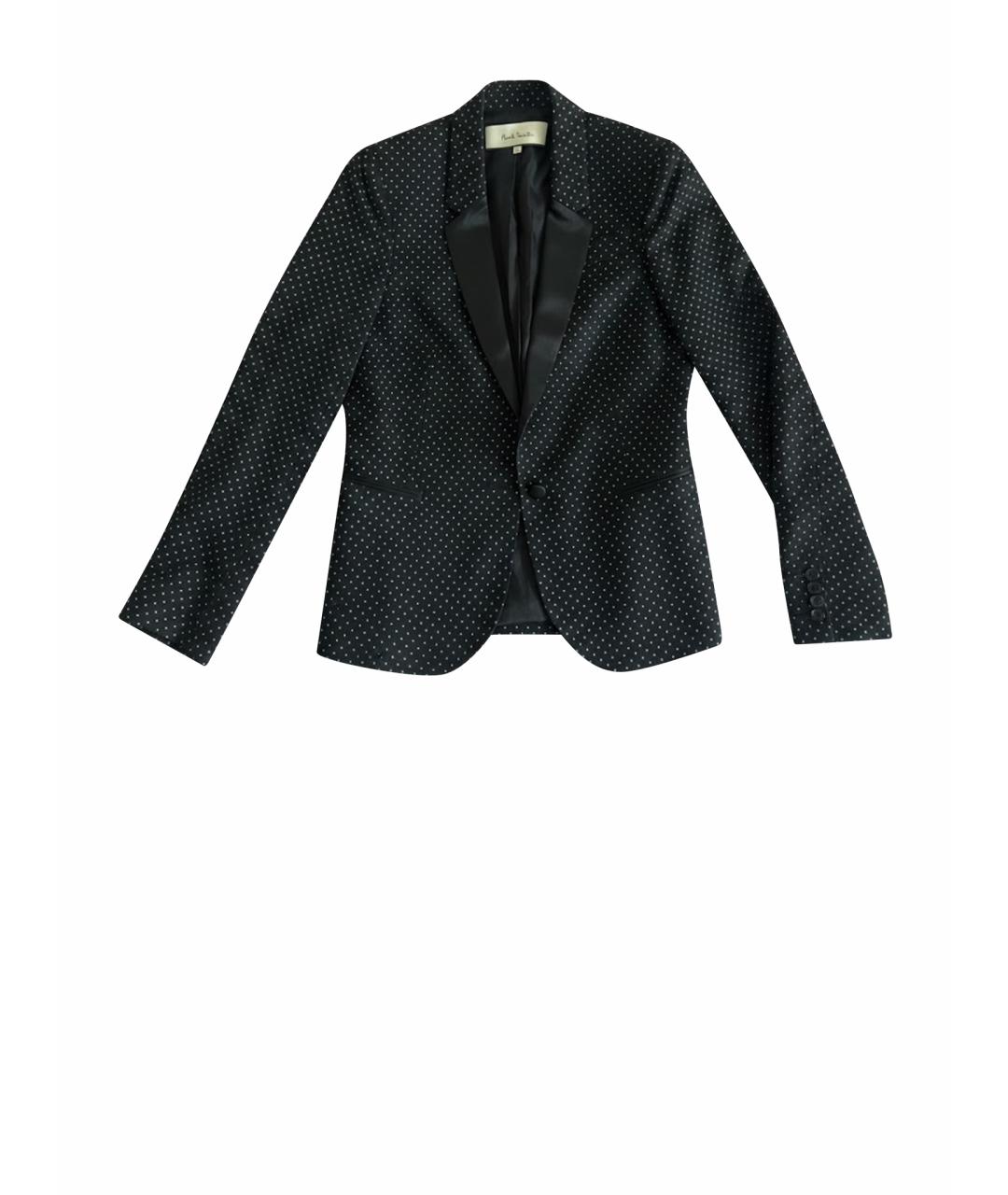 PAUL SMITH Черный шерстяной жакет/пиджак, фото 1