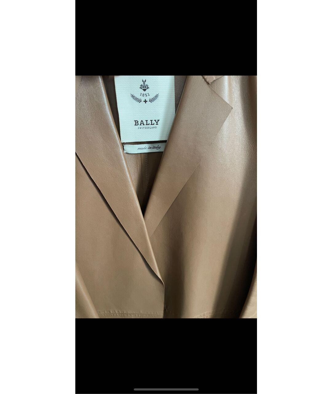 BALLY Коричневый кожаный жакет/пиджак, фото 3