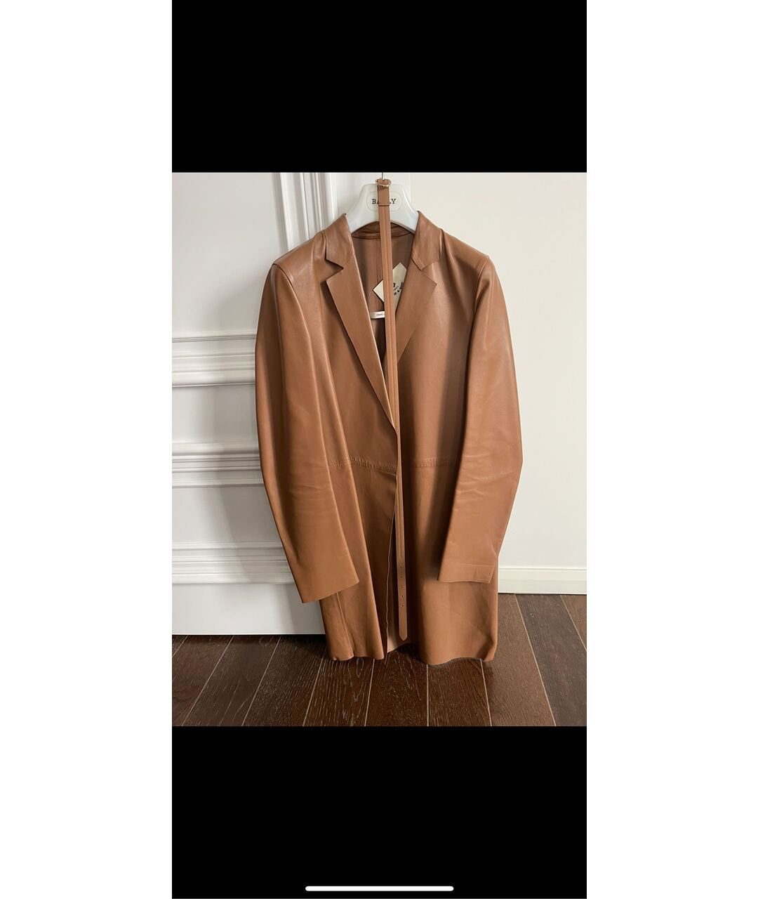 BALLY Коричневый кожаный жакет/пиджак, фото 8