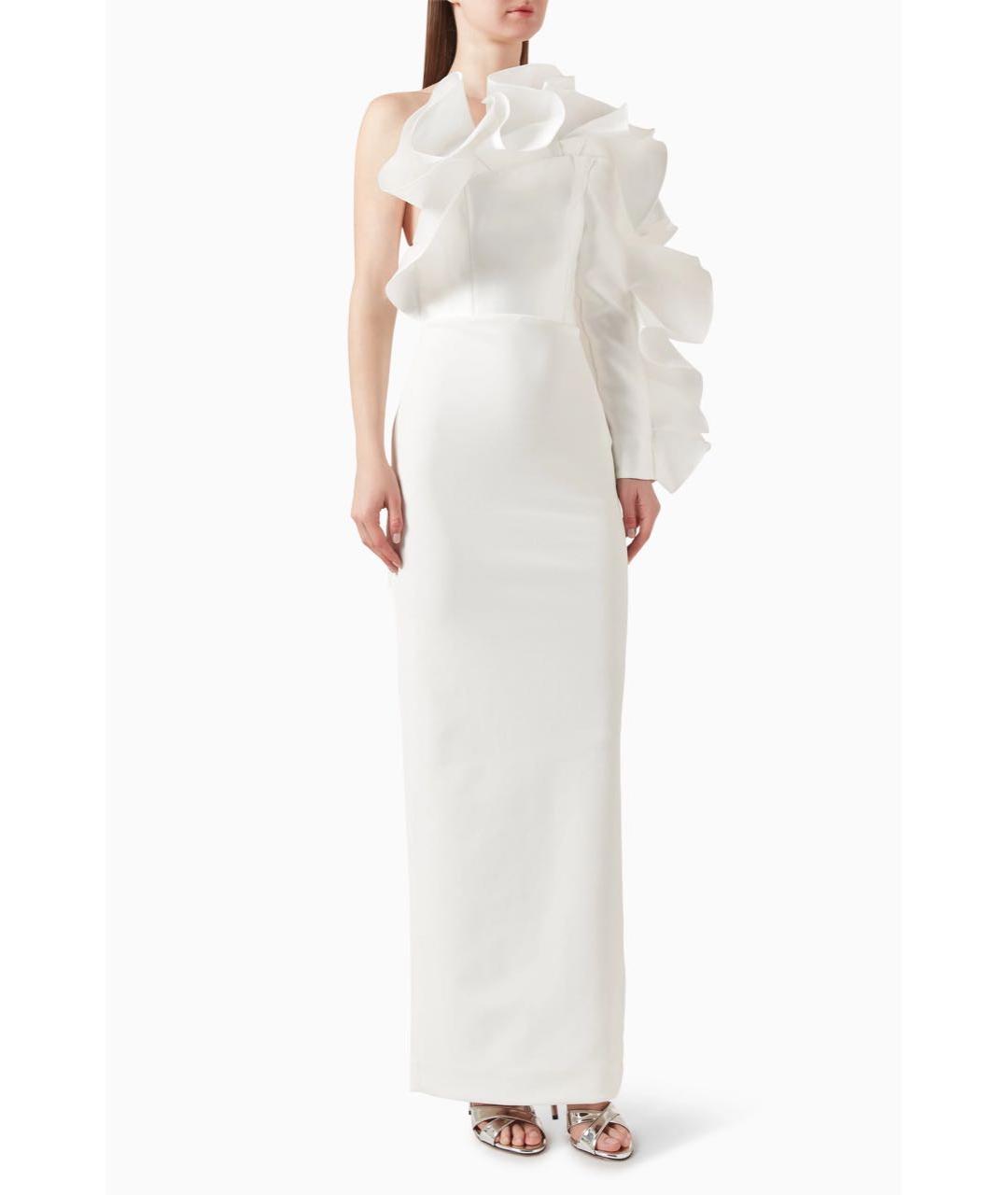 SOLACE LONDON Белое вечернее платье, фото 2