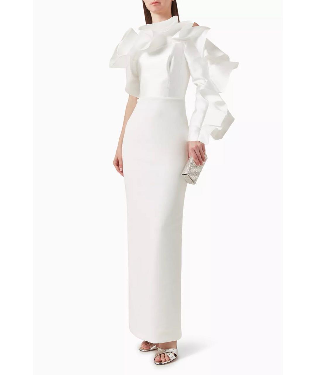 SOLACE LONDON Белое вечернее платье, фото 5