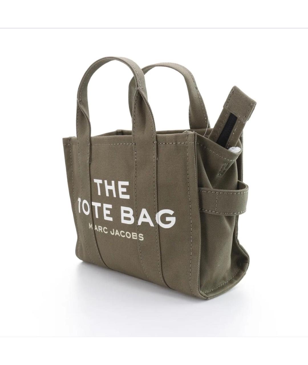 MARC JACOBS Коричневая льняная сумка тоут, фото 3