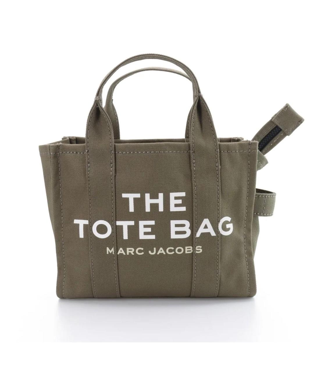 MARC JACOBS Коричневая льняная сумка тоут, фото 6