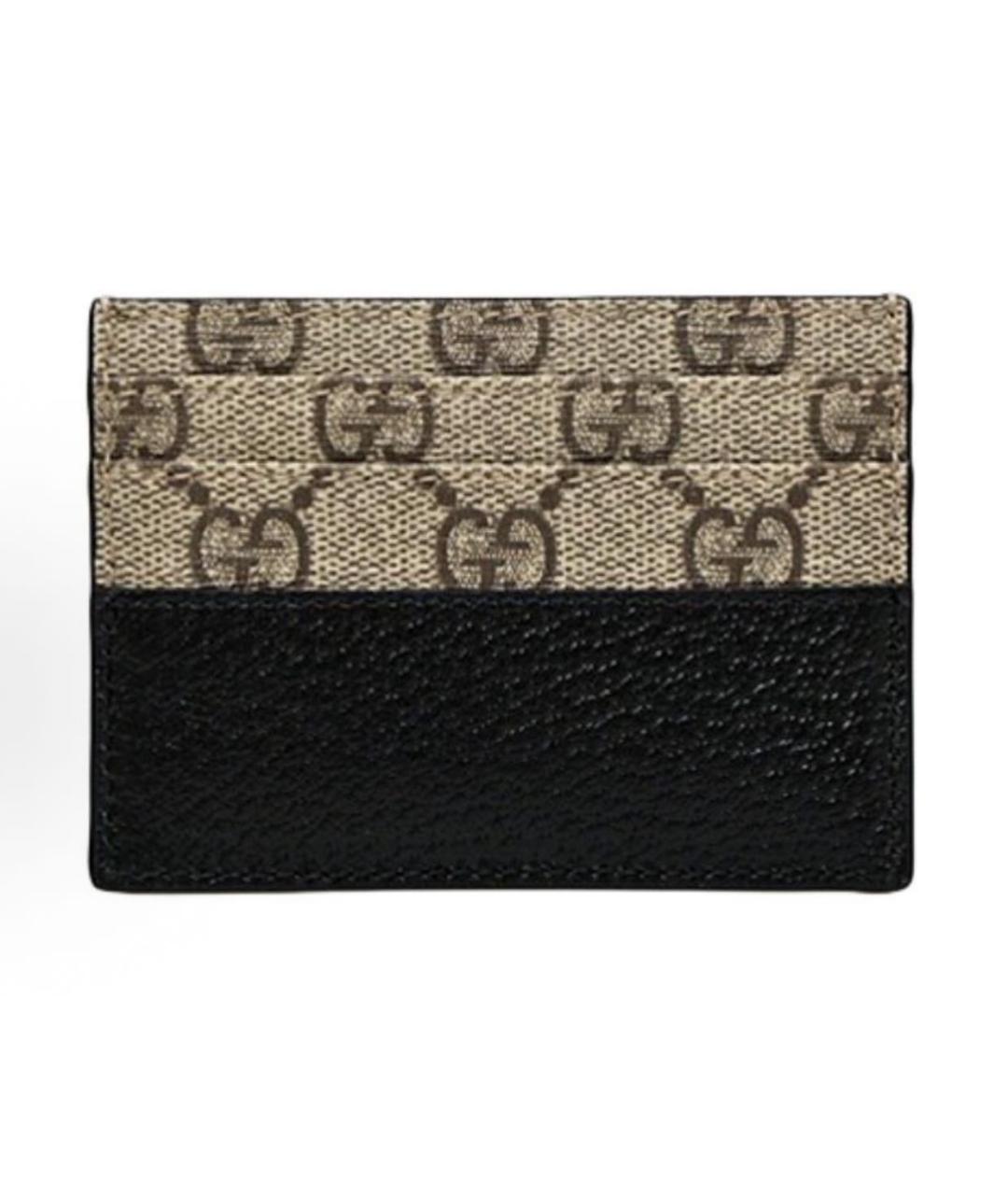 GUCCI Черный кожаный кардхолдер, фото 2