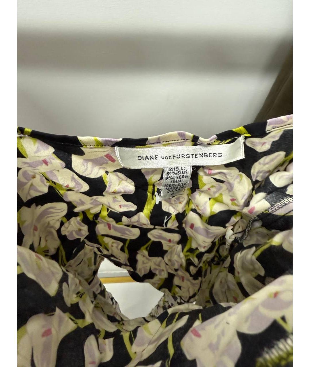 DIANE VON FURSTENBERG Мульти шелковый костюм с юбками, фото 3