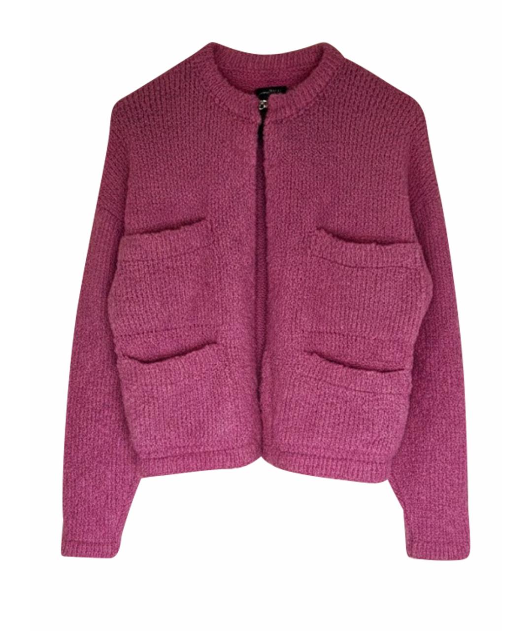 PLANTA ROSA Розовый шерстяной кардиган, фото 1