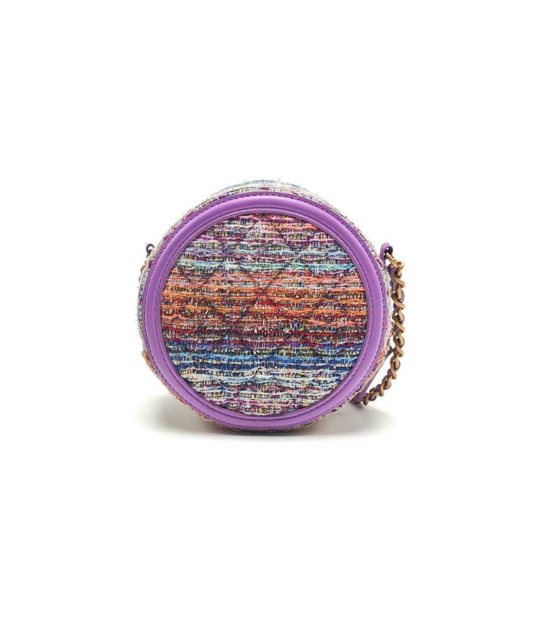 CHANEL Мульти твидовая сумка через плечо, фото 7