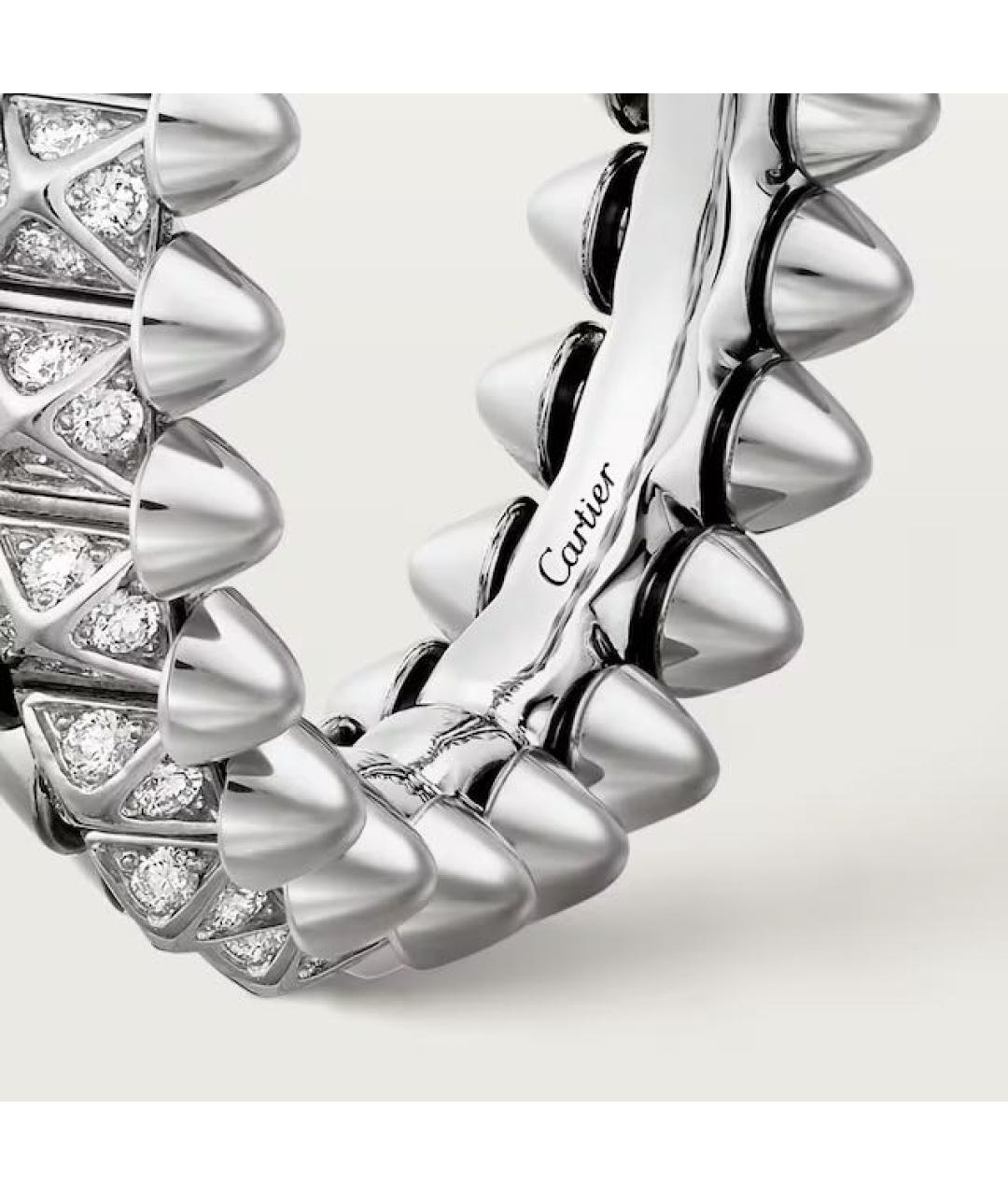 CARTIER Серебряное кольцо из белого золота, фото 4