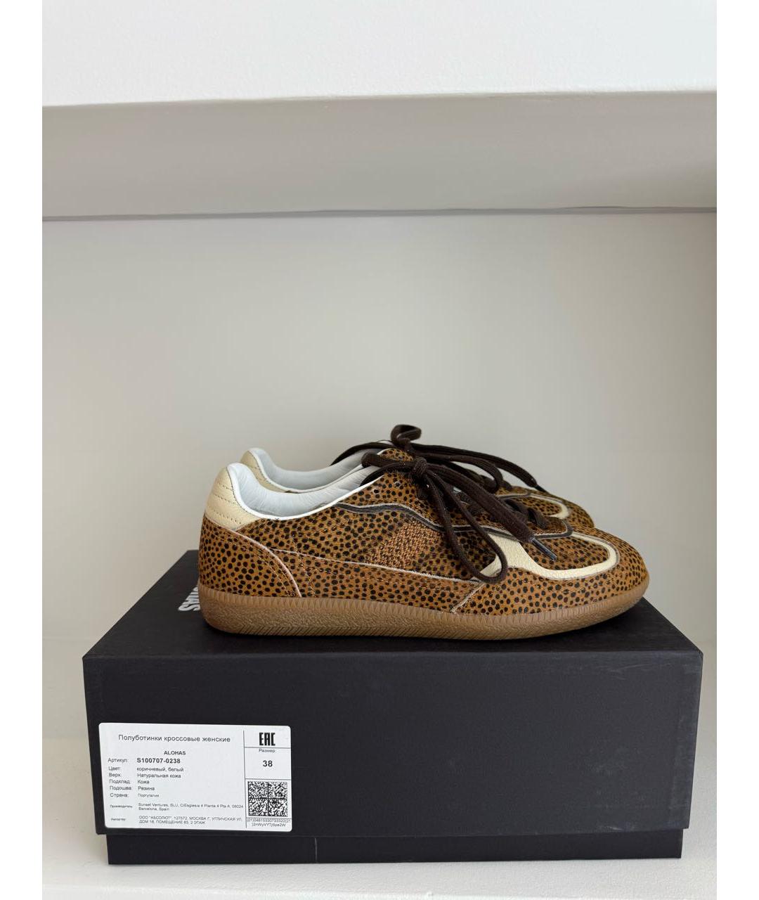 ALOHAS Мульти кожаные кроссовки, фото 5