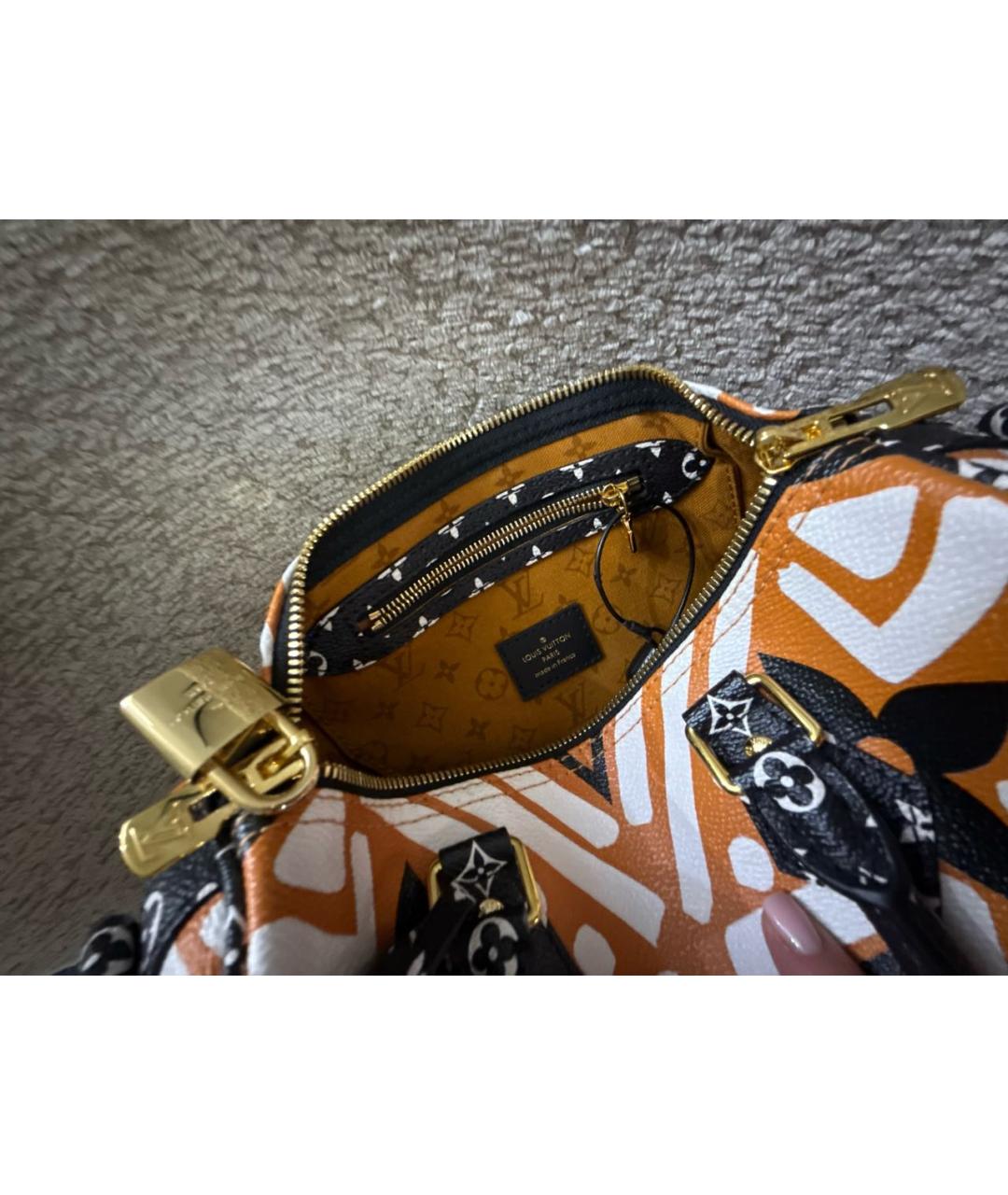 LOUIS VUITTON Мульти кожаная сумка с короткими ручками, фото 4