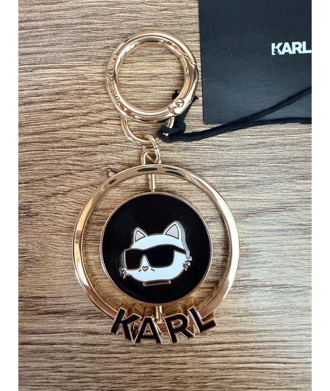 KARL LAGERFELD Золотой брелок, фото 9