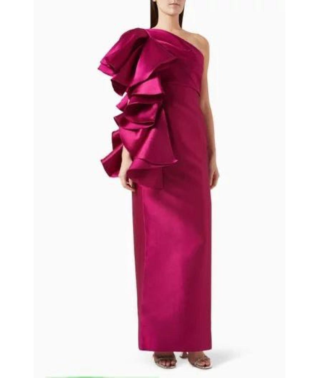 SOLACE LONDON Фуксия вечернее платье, фото 2