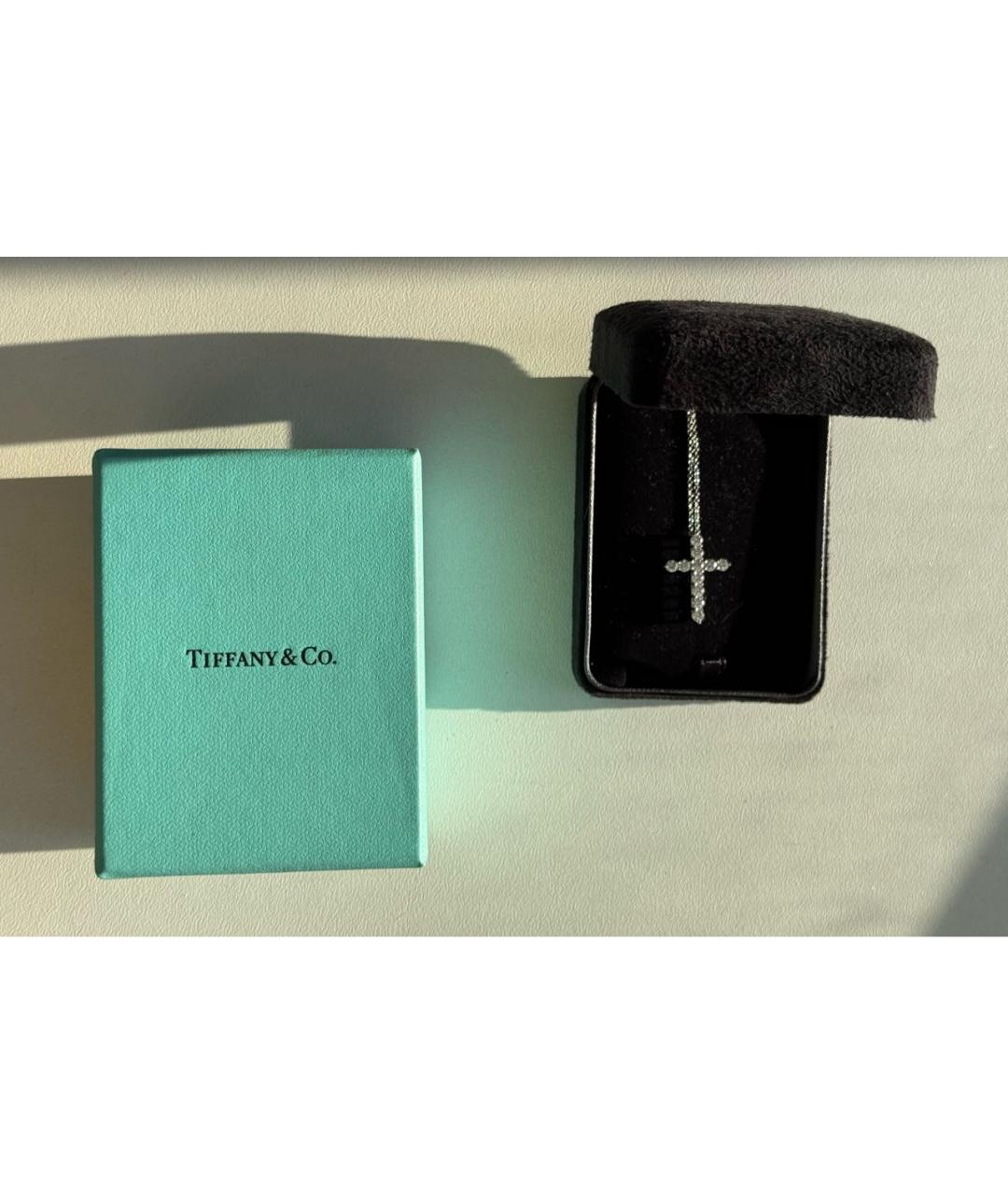 TIFFANY&CO Белое платиновое колье, фото 5