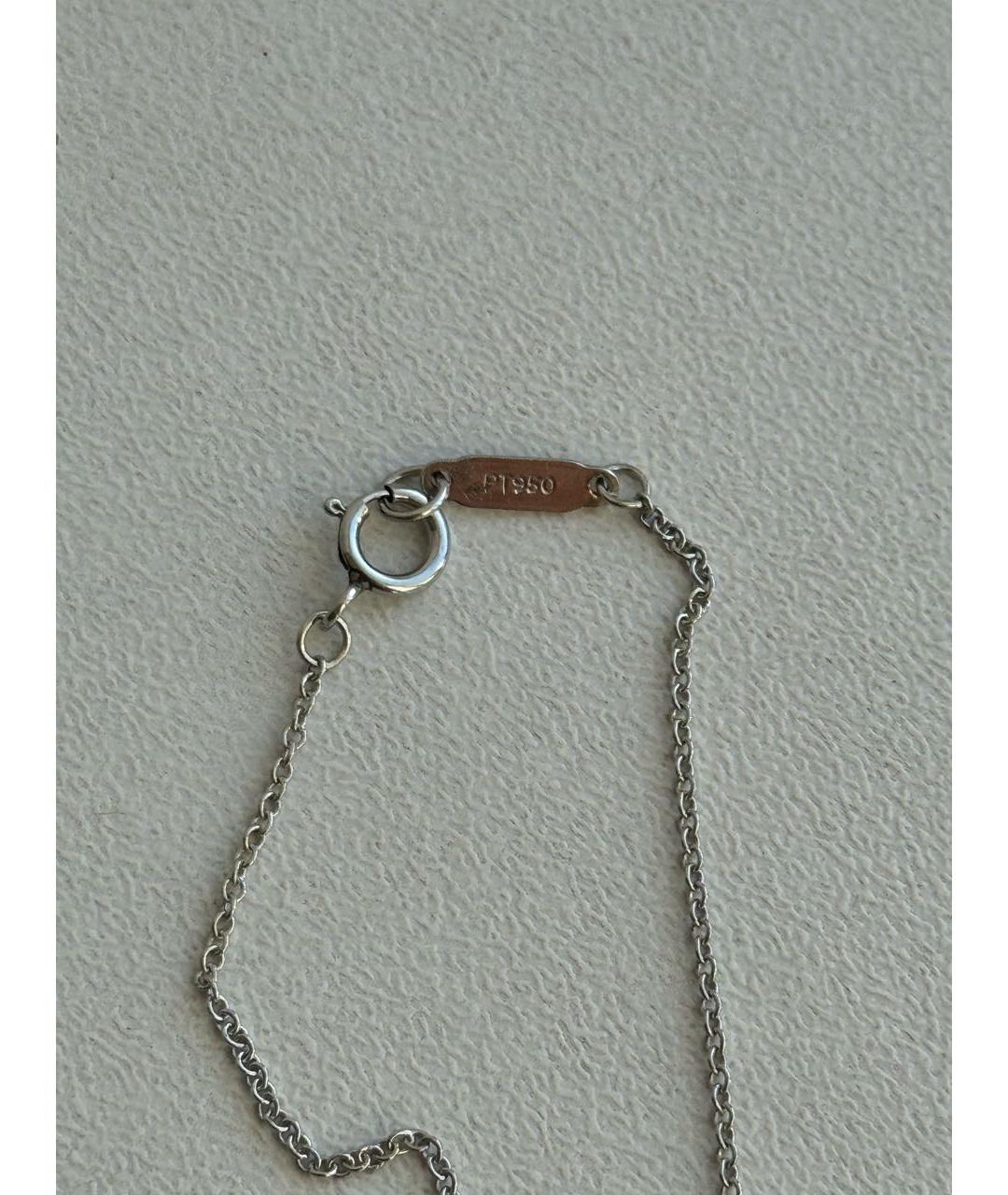 TIFFANY&CO Белое платиновое колье, фото 4
