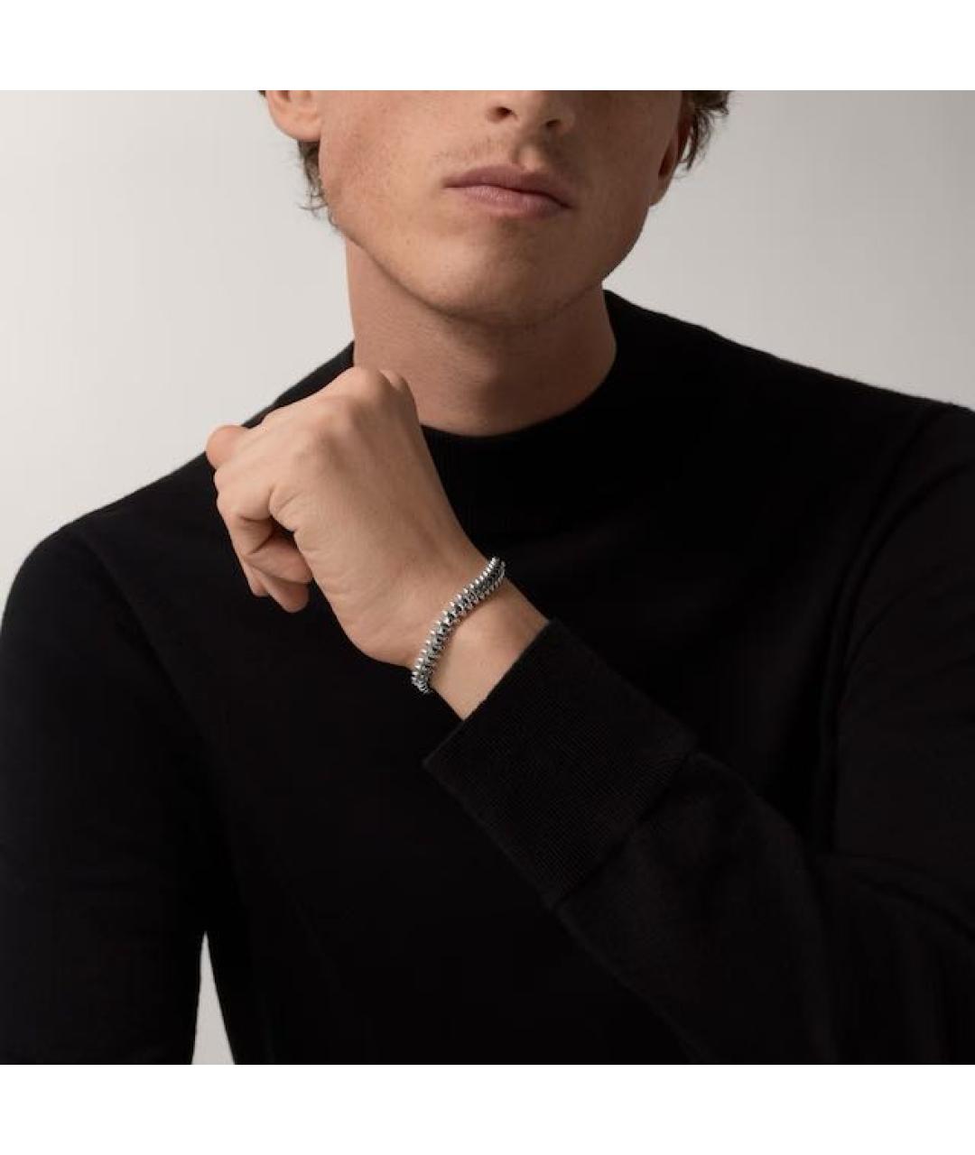 CARTIER Серебрянный браслет из белого золота, фото 5