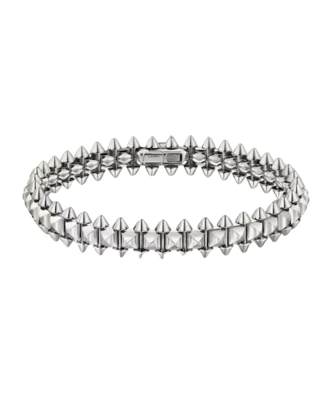 CARTIER Серебрянный браслет из белого золота, фото 1