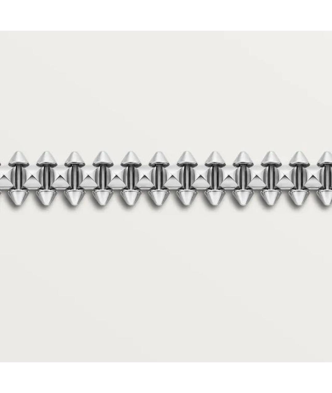 CARTIER Серебрянный браслет из белого золота, фото 3