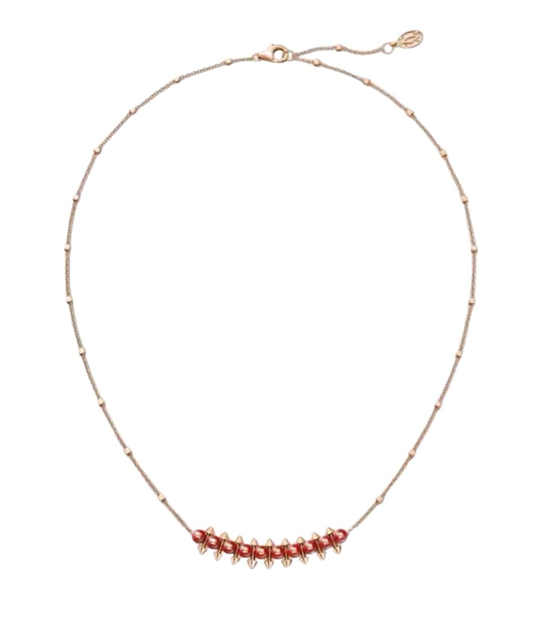 CARTIER Золотое колье из розового золота, фото 1
