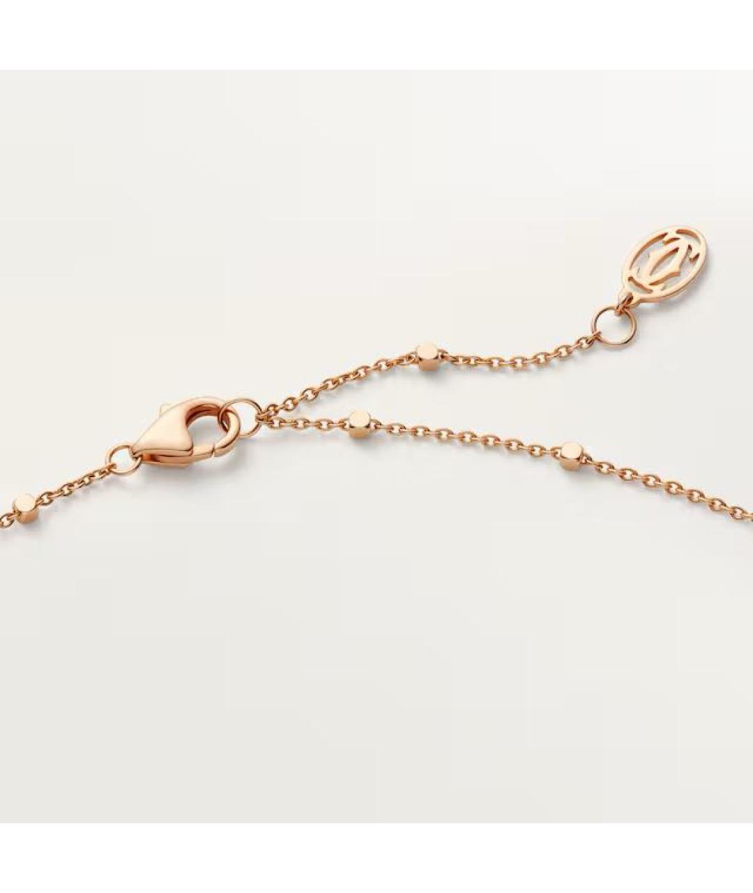 CARTIER Золотое колье из розового золота, фото 3