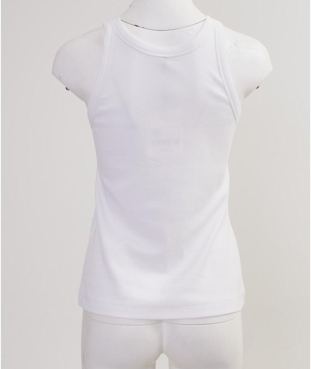 TOTEME Белая хлопковая майка, фото 2