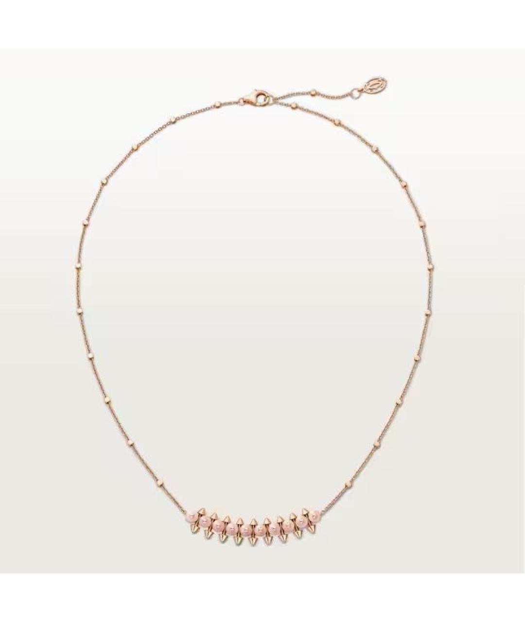 CARTIER Золотое колье из розового золота, фото 5