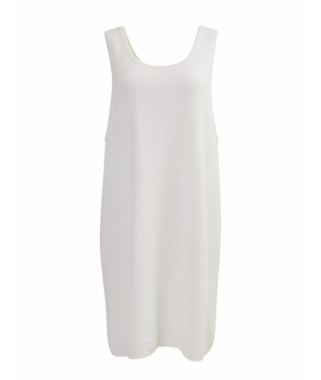ALAIA Белое льняное повседневное платье, фото 1