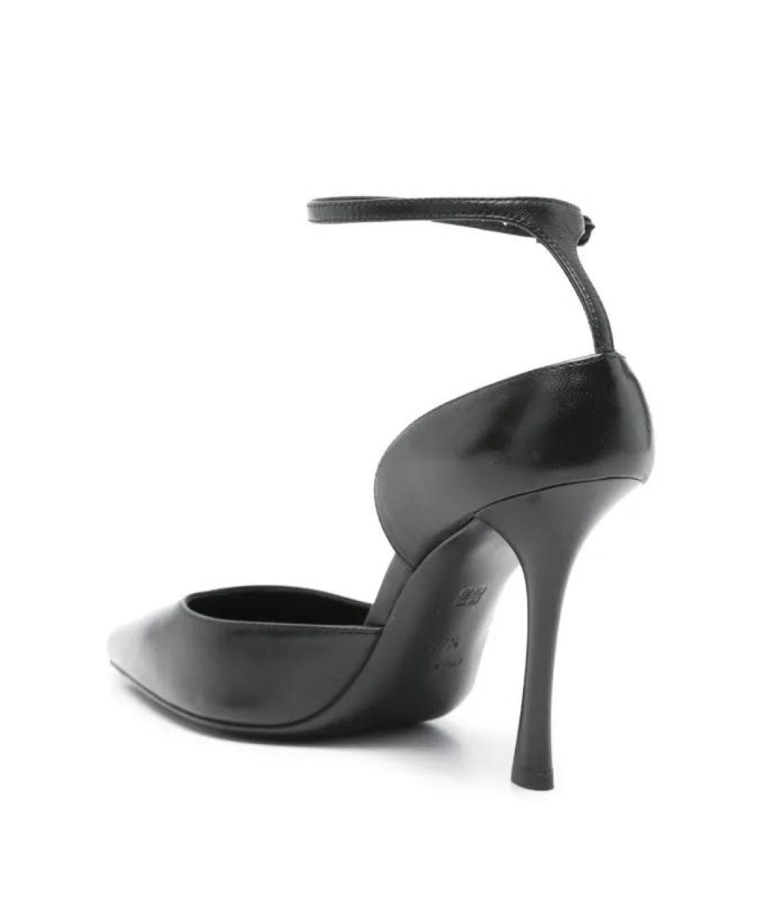 GIVENCHY Черные кожаные туфли, фото 3