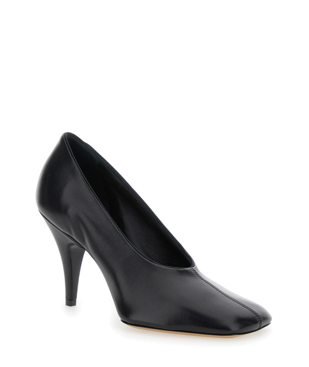 PHOEBE PHILO Черные кожаные туфли, фото 2