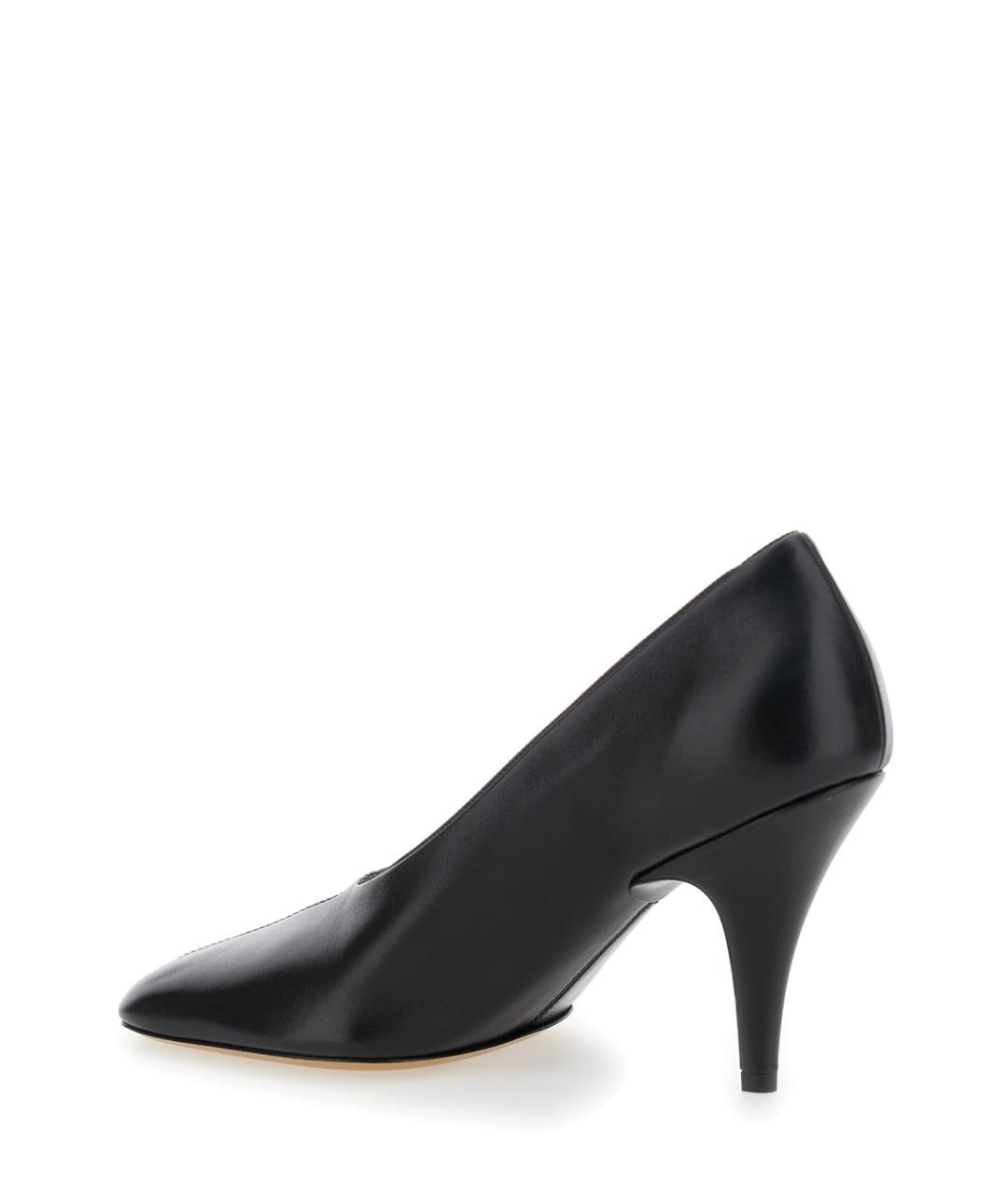 PHOEBE PHILO Черные кожаные туфли, фото 3