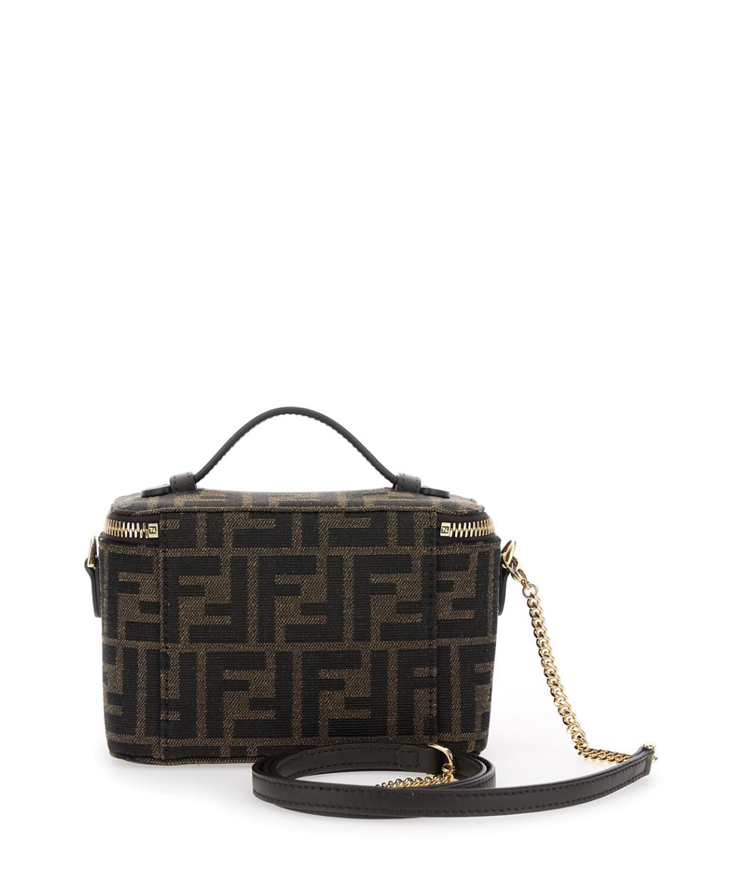 FENDI Коричневая сумка через плечо, фото 2