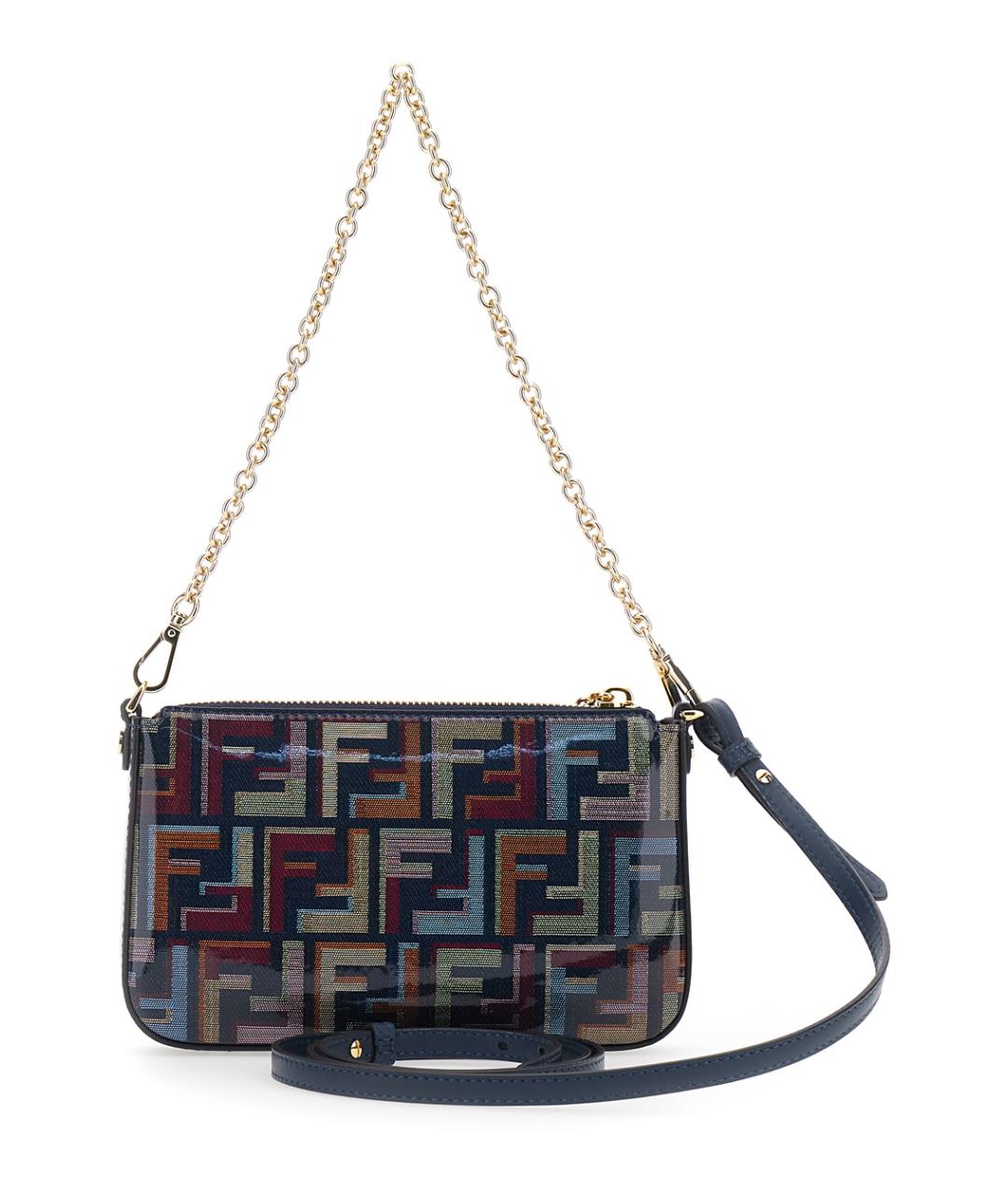 FENDI Мульти тканевая сумка через плечо, фото 2