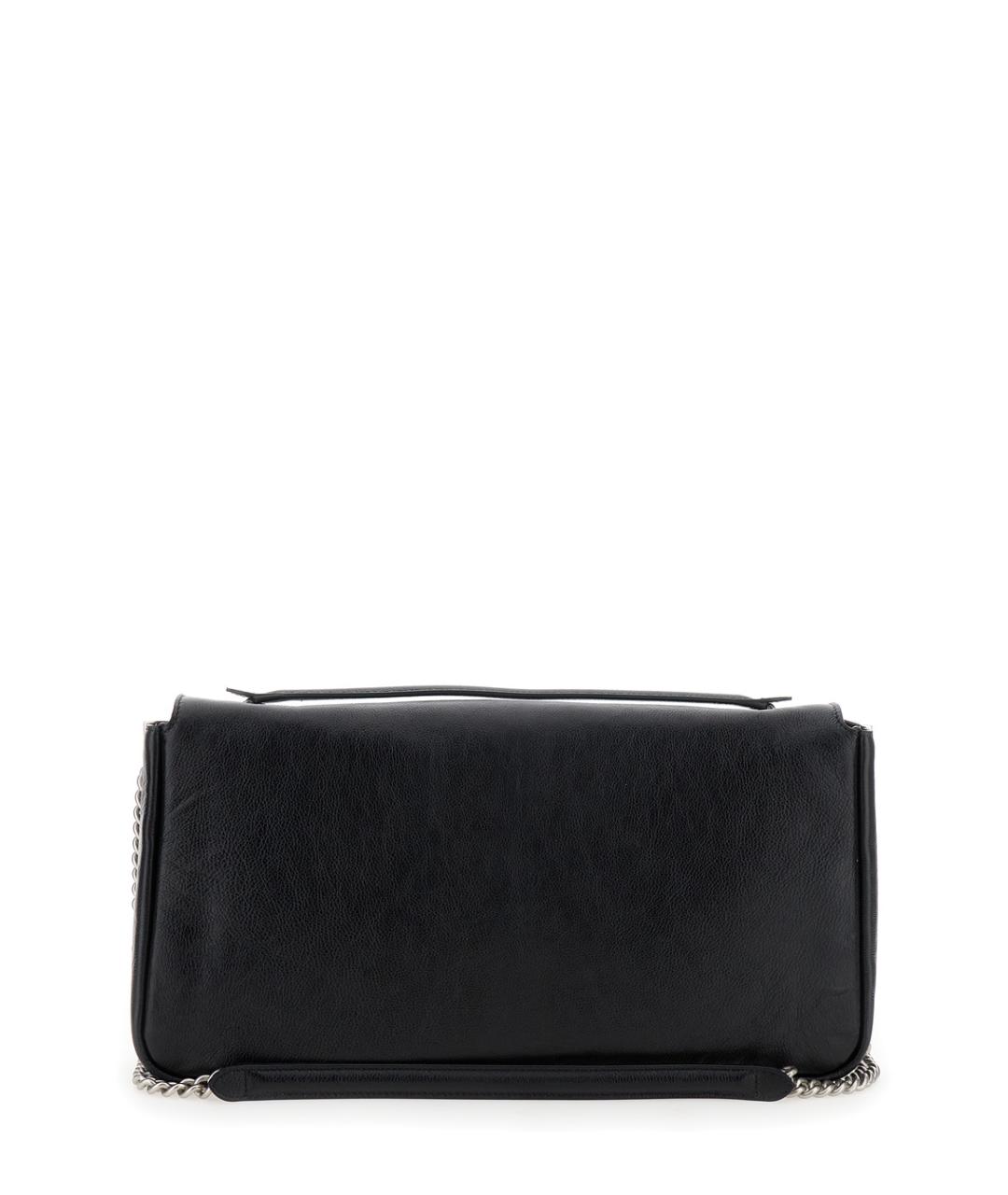 FENDI Черная кожаная сумка через плечо, фото 2