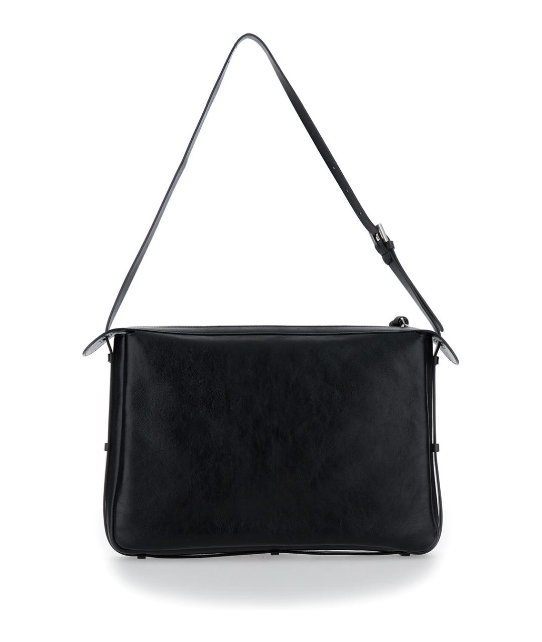 FENDI Черная кожаная сумка через плечо, фото 2