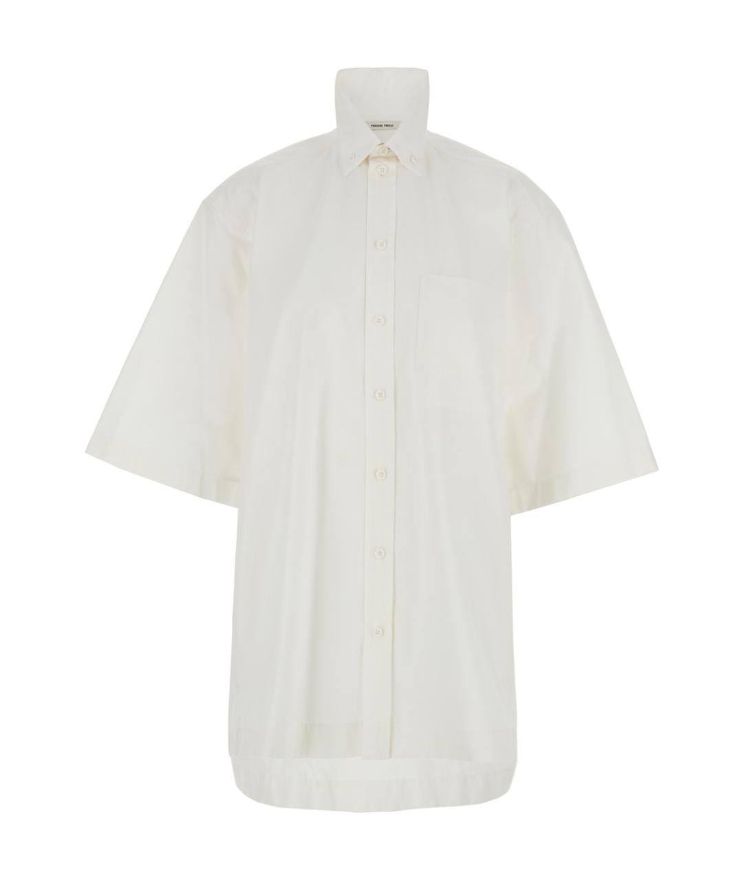 PHOEBE PHILO Белая хлопковая рубашка, фото 3