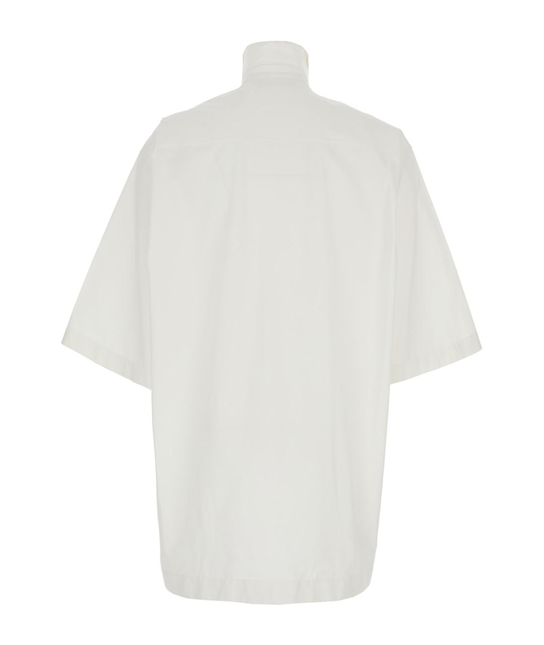 PHOEBE PHILO Белая хлопковая рубашка, фото 4