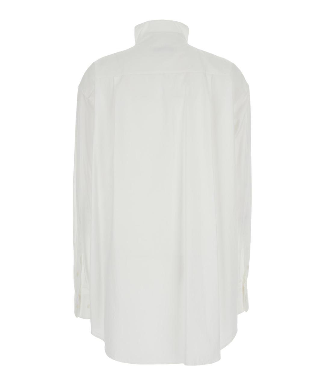 PHOEBE PHILO Белая хлопковая рубашка, фото 2