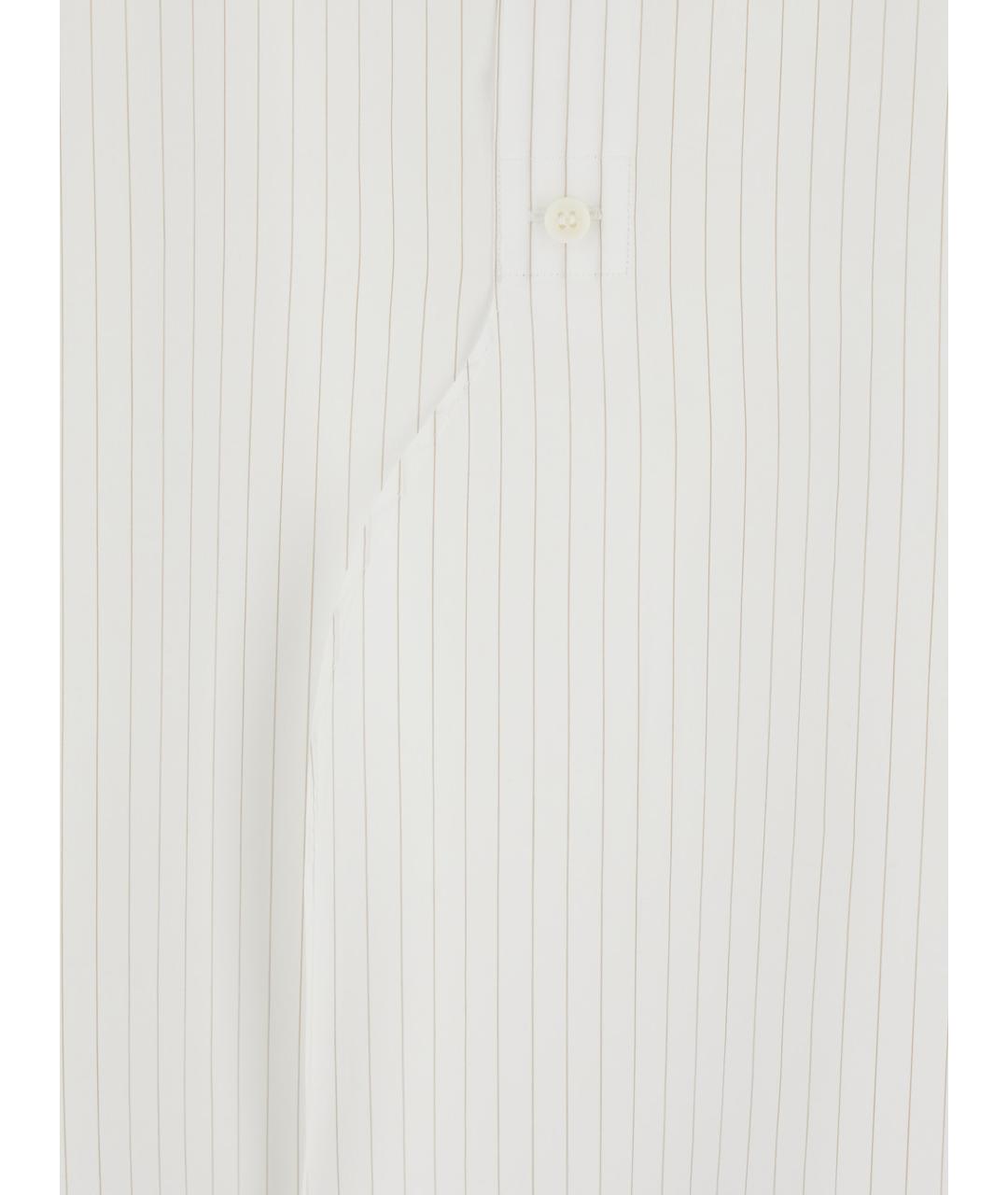 PHOEBE PHILO Белая хлопковая рубашка, фото 3