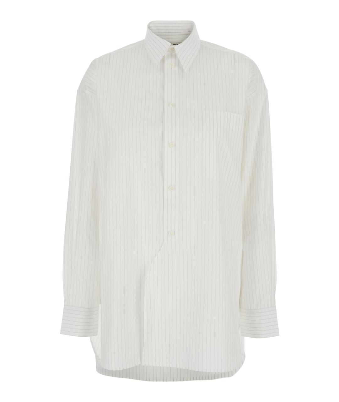 PHOEBE PHILO Белая хлопковая рубашка, фото 1