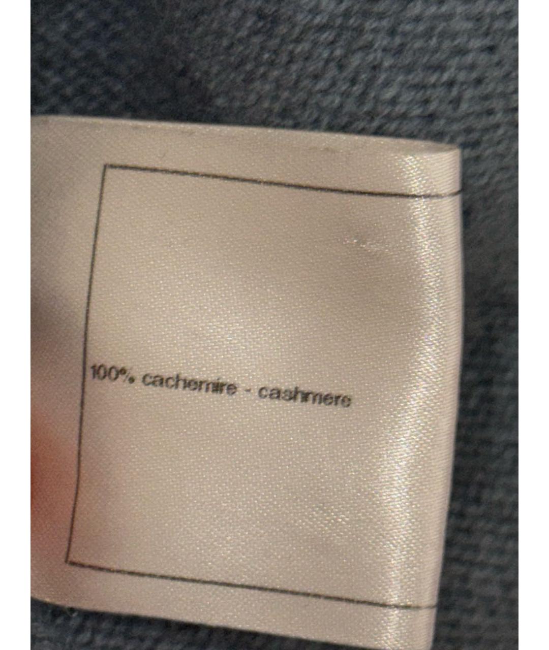 CHANEL Голубой кашемировый кардиган, фото 7