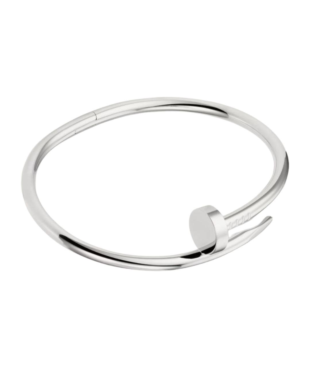 CARTIER Серебрянный браслет из белого золота, фото 1