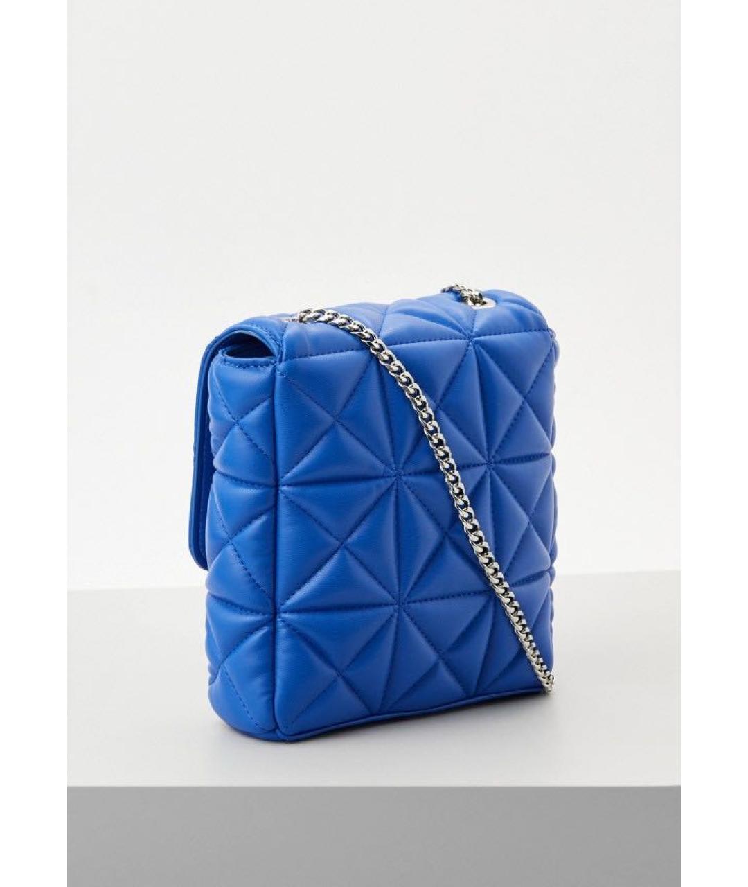 JOHN RICHMOND Синяя сумка через плечо из искусственной кожи, фото 2