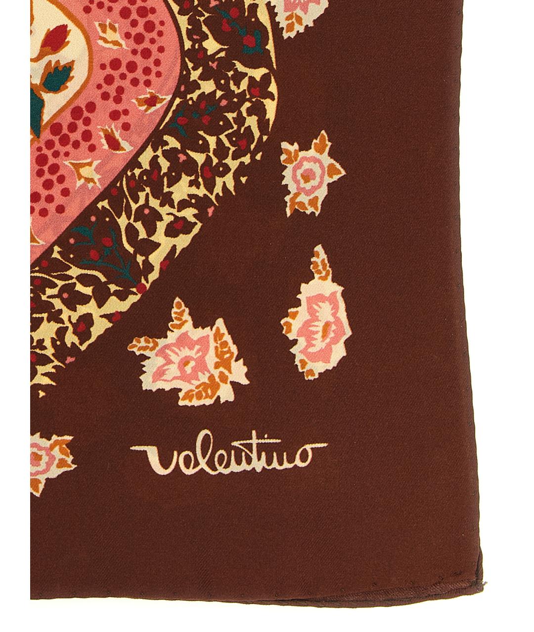 VALENTINO Мульти шелковый платок, фото 2