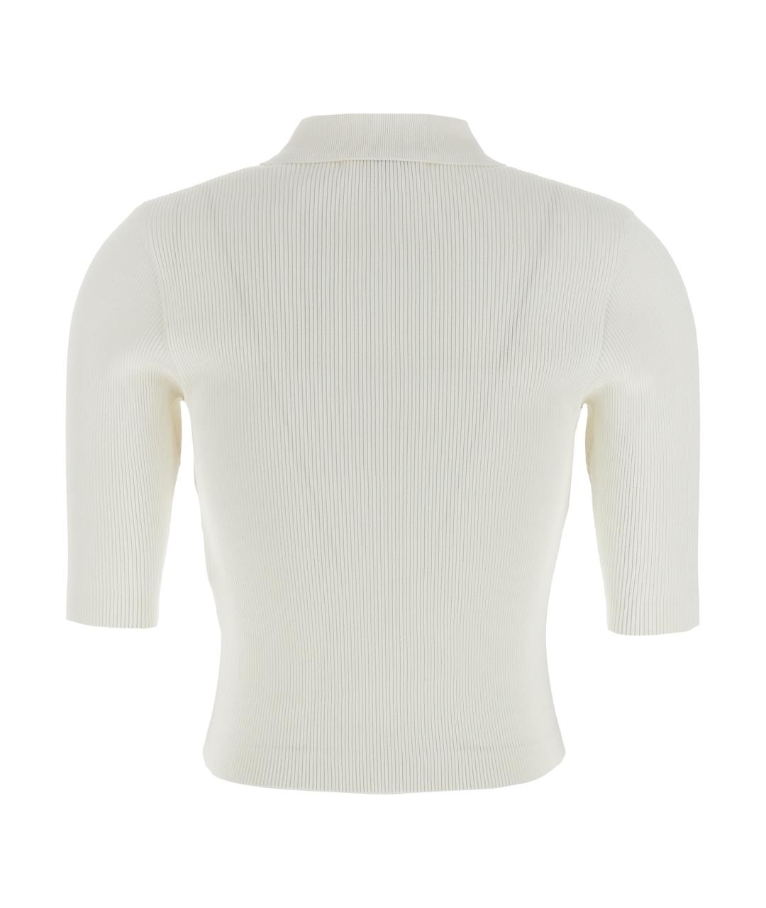 AURALEE Белая хлопковая футболка, фото 2