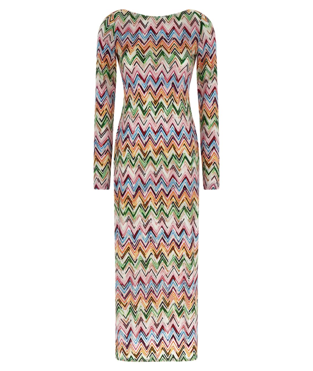 MISSONI Мульти вискозное повседневное платье, фото 1