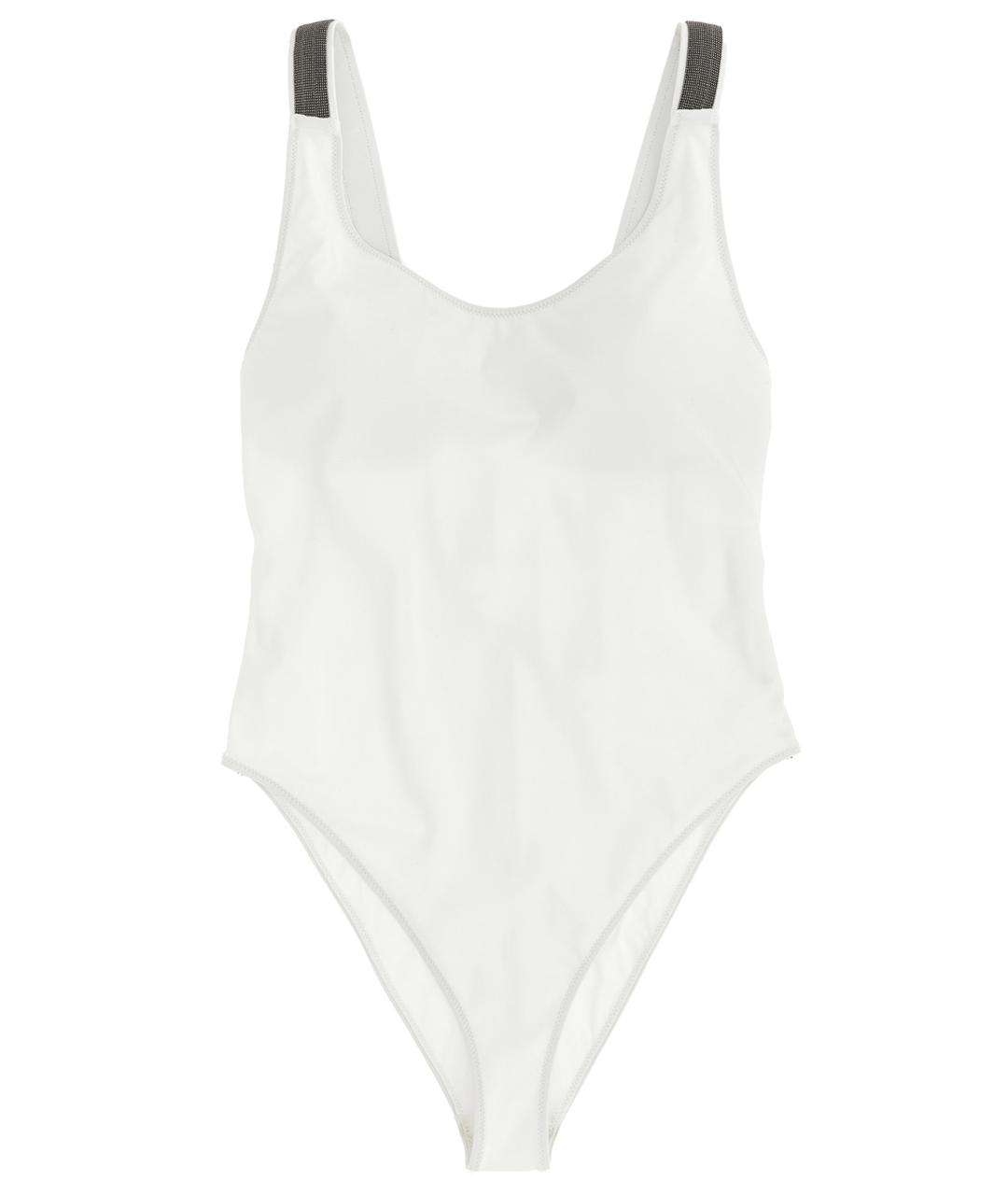 BRUNELLO CUCINELLI Белый полиамидовый купальник, фото 1